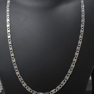 Minimalist silver chain jewellery